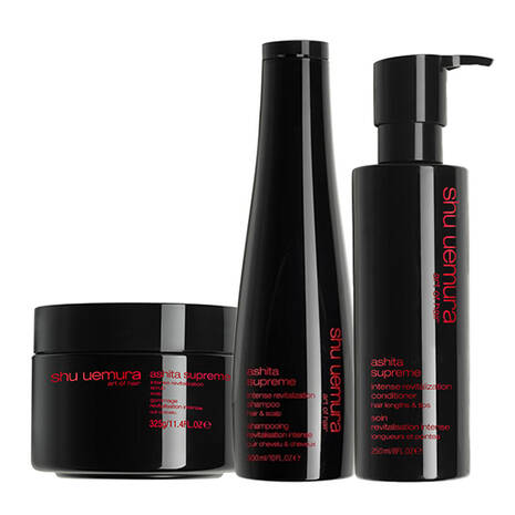 shu uemura ashita supreme intense scalp length revitalization trio