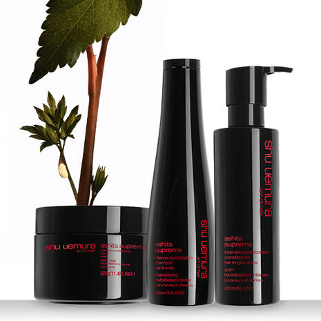 shu uemura ashita supreme intense scalp length revitalization trio