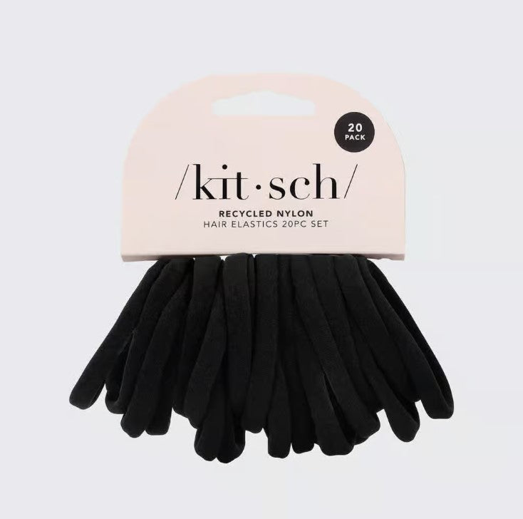 Kitsch Eco-Friendly Nylon Elastics 20pc Sets