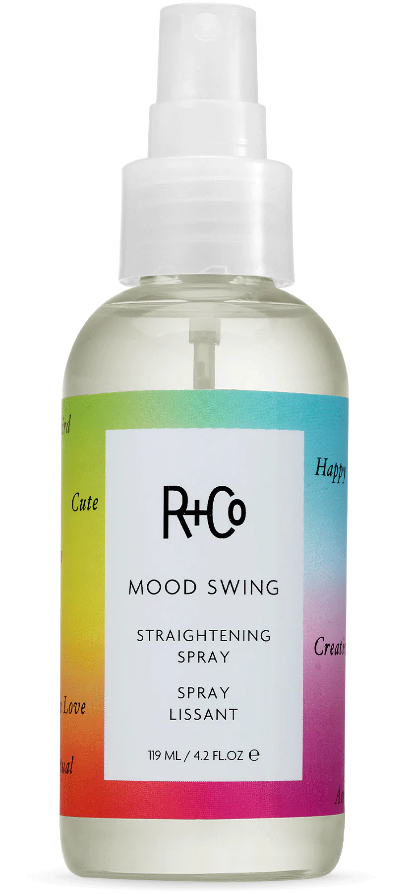 R + Co Mood Swing Straightening Spray