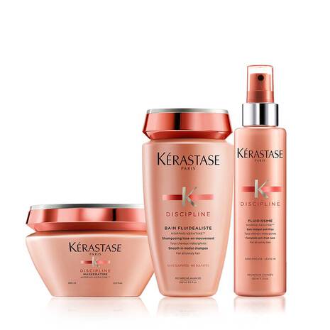 Kerastase Discipline Anti-Frizz Deep Treatment Hair Care Set