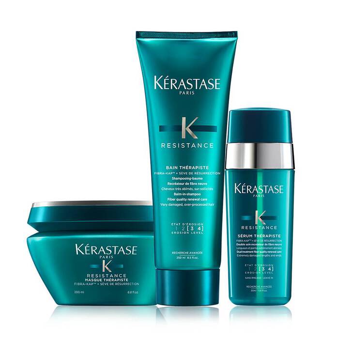 Kerastase Therapiste Damaged Hair Deep Treatment Hair Care Set