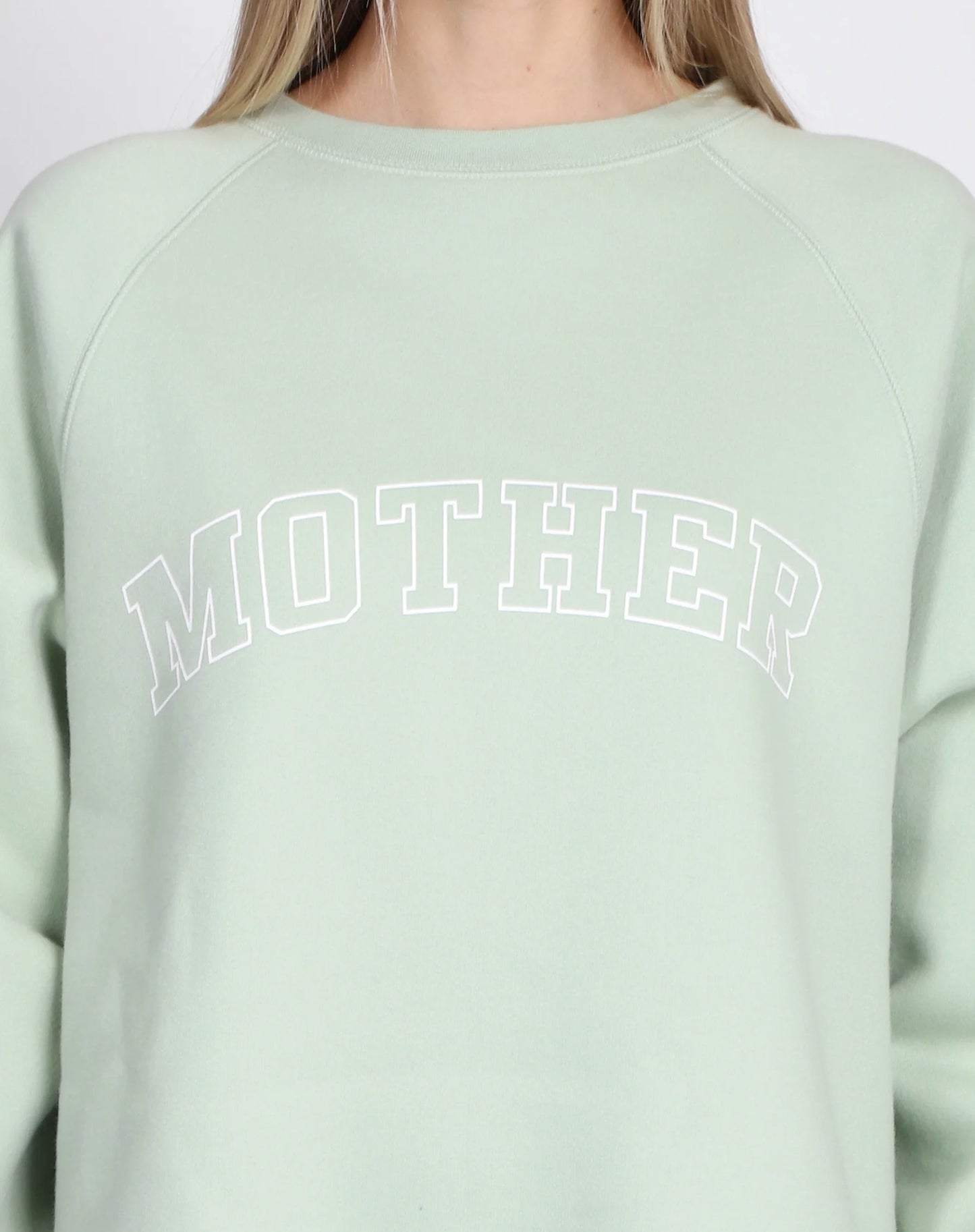 The "MOTHER" Not Your Boyfriend's Crew Neck Sweatshirt | Sage Brunette The Label