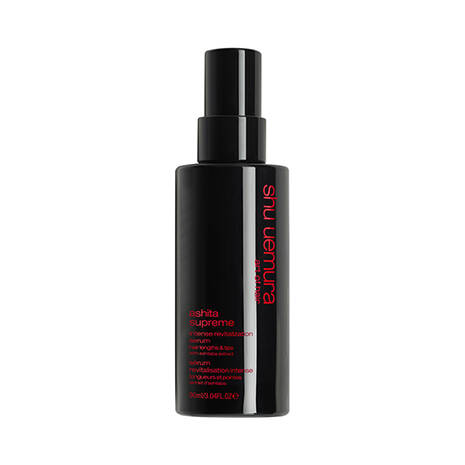 shu uemura ashita supreme intense revitalization serum, hair lengths & tips