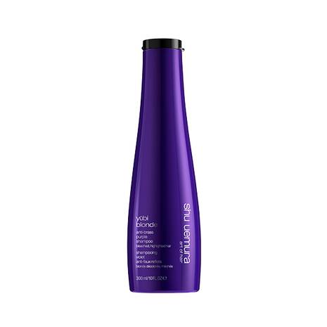 shu uemura yūbi blonde anti-brass purple shampoo