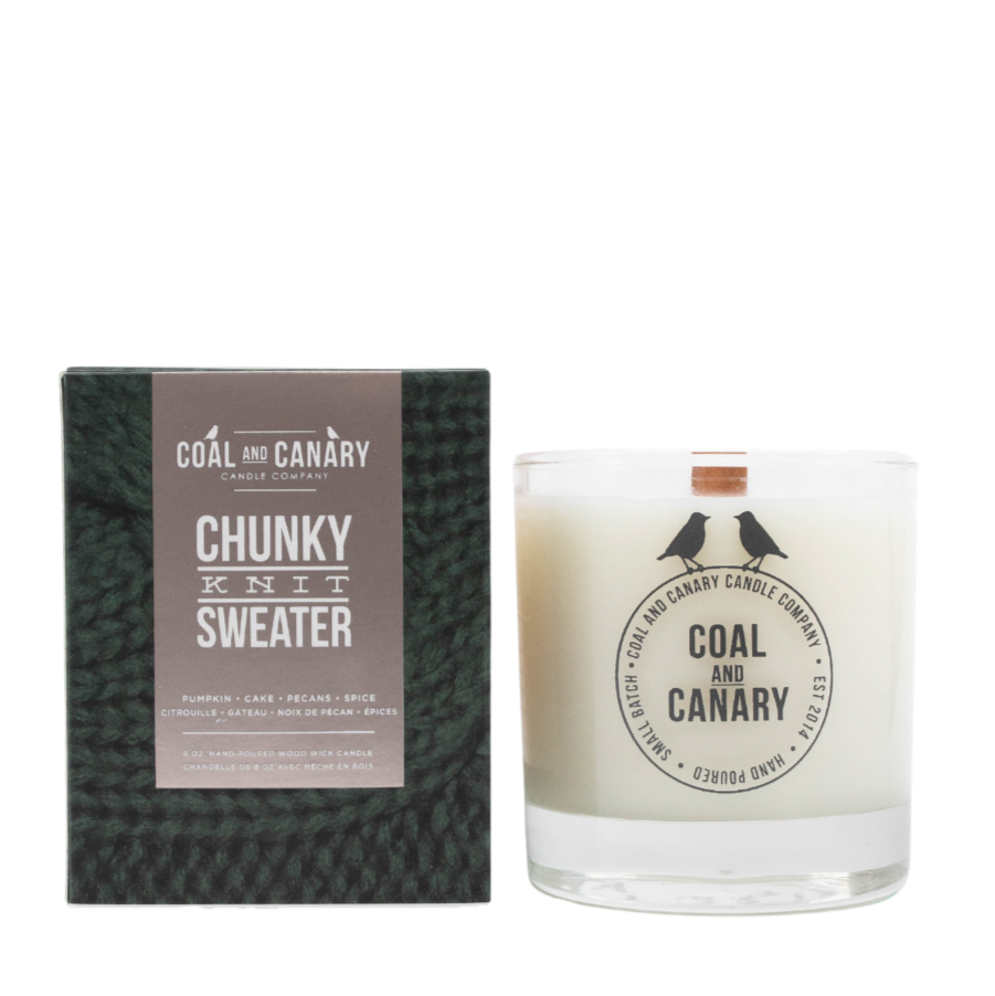 Coal & Canary 8oz Candle - Sweater Weather Collection