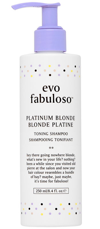 Evo Fabuloso Platinum Blonde Shampoo