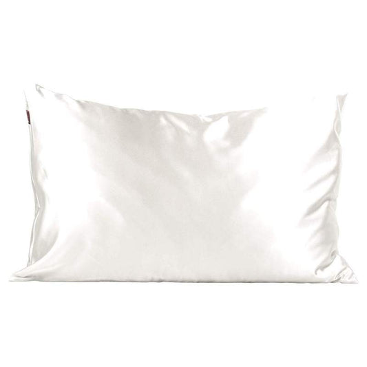 Kitsch Satin Standard Pillowcase - Ivory